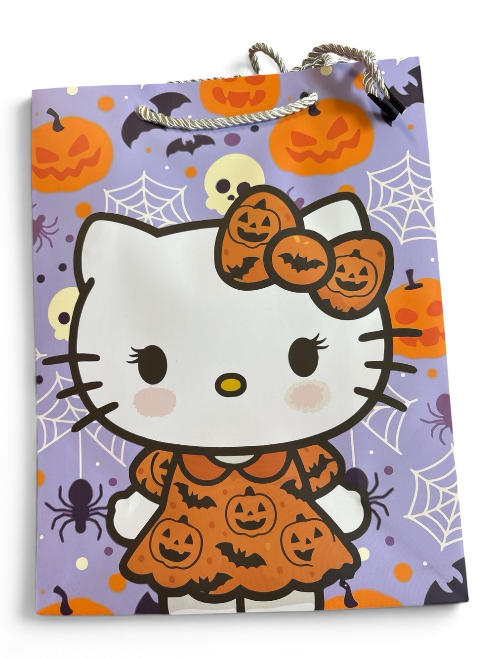 Hello Kitty Halloween Trick-or-Treat Bag - Purple & Orange